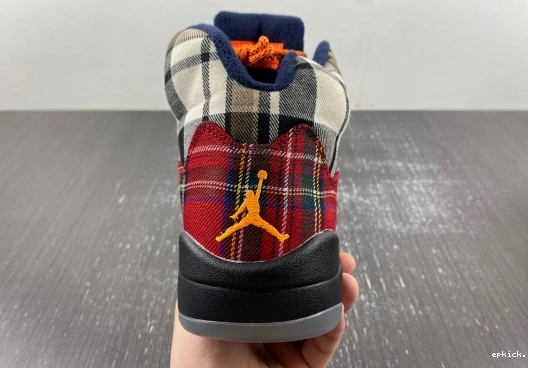 Rep EP Retro FD4814-008  Plaid 5 Jordan FD4814-008 0517